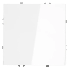 Изображение Проходной переключатель встраиваемый VOLTUM S70 одноклавишный 10А, (белый глянцевый)